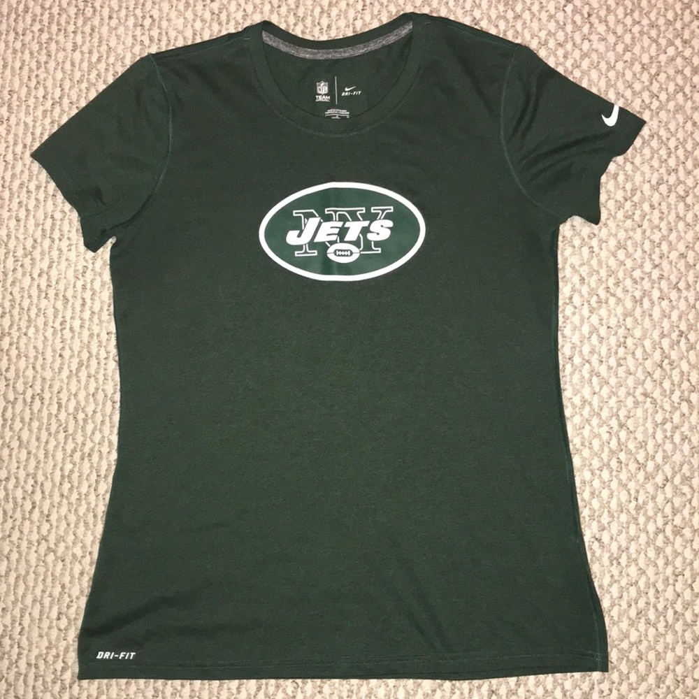 Nike Dri-fit JETS tee women’s size L never worn